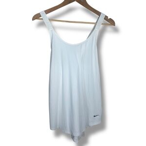 Nike Women's White Training Strappy Back Tank Top Size Large